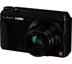 Panasonic DMC-TZ55EB-K Superzoom Compact Digital Camera - Black